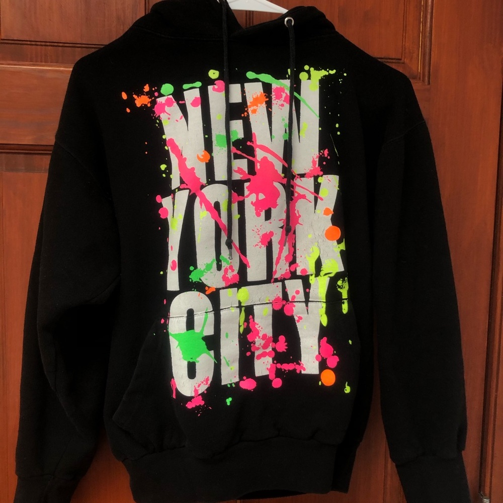 Black NYC hoodie